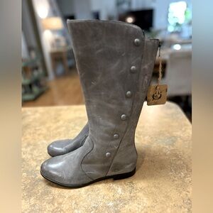 Born Slate Heeled Boots